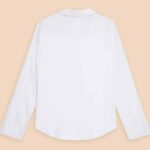 White Stuff Annie Mix Jersey Shirt Pale Ivory - La Vie en Rose Damesmode