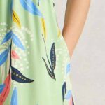 White Stuff Archer Jersey Maxi Dress Green Multi (1)