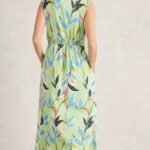 White Stuff Archer Jersey Maxi Dress Green Multi (1)