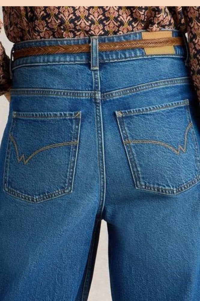 White Stuff Ayla Wide Leg Jeans - La Vie en Rose Damesmode