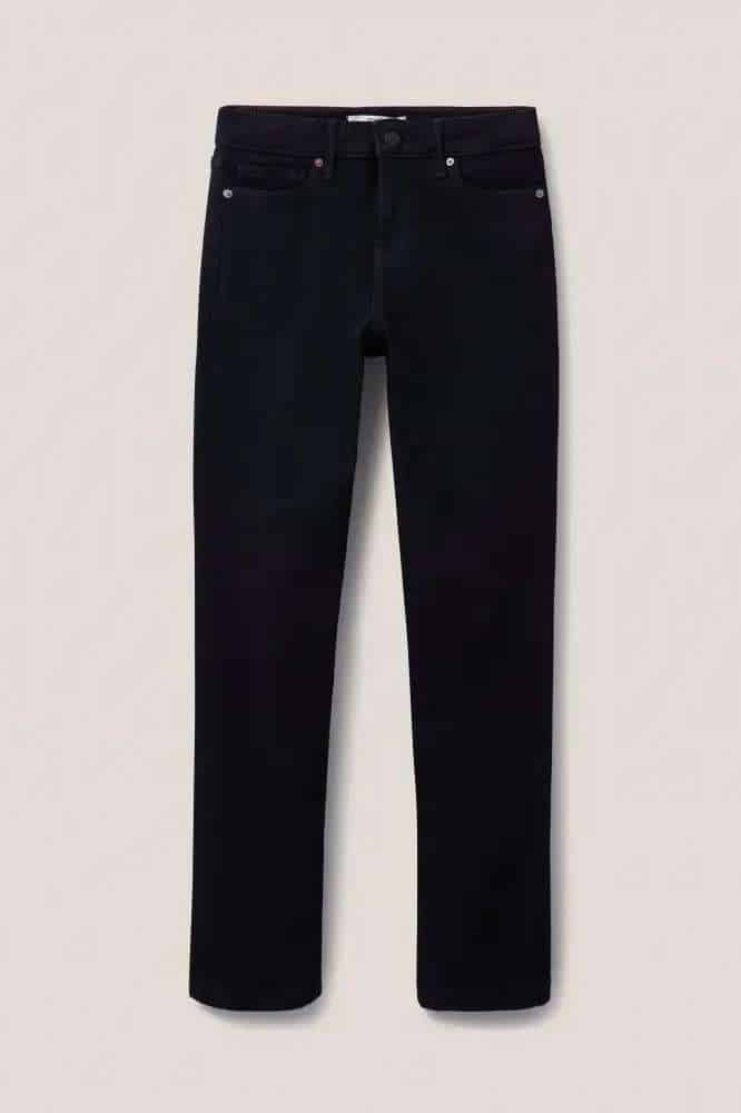 White Stuff Brooke Straight Leg Jeans Black Denim
