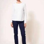 White Stuff Brooke Straight Leg Jeans Dark Denim