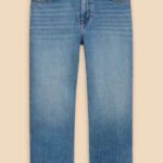 White Stuff Charlie Straight Jean Mid Denim - La Vie en Rose Damesmode