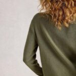 White Stuff Charlotte Cardi Khaki Green - La Vie en Rose Damesmode