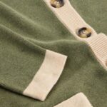 White Stuff Charlotte Cardi Khaki Green - La Vie en Rose Damesmode