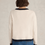 White Stuff Charlotte Cardigan Natural Multi - La Vie en Rose Damesmode