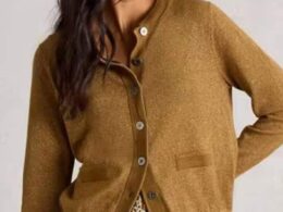 White Stuff Charlotte Sparkle Cardi - La Vie en Rose Damesmode