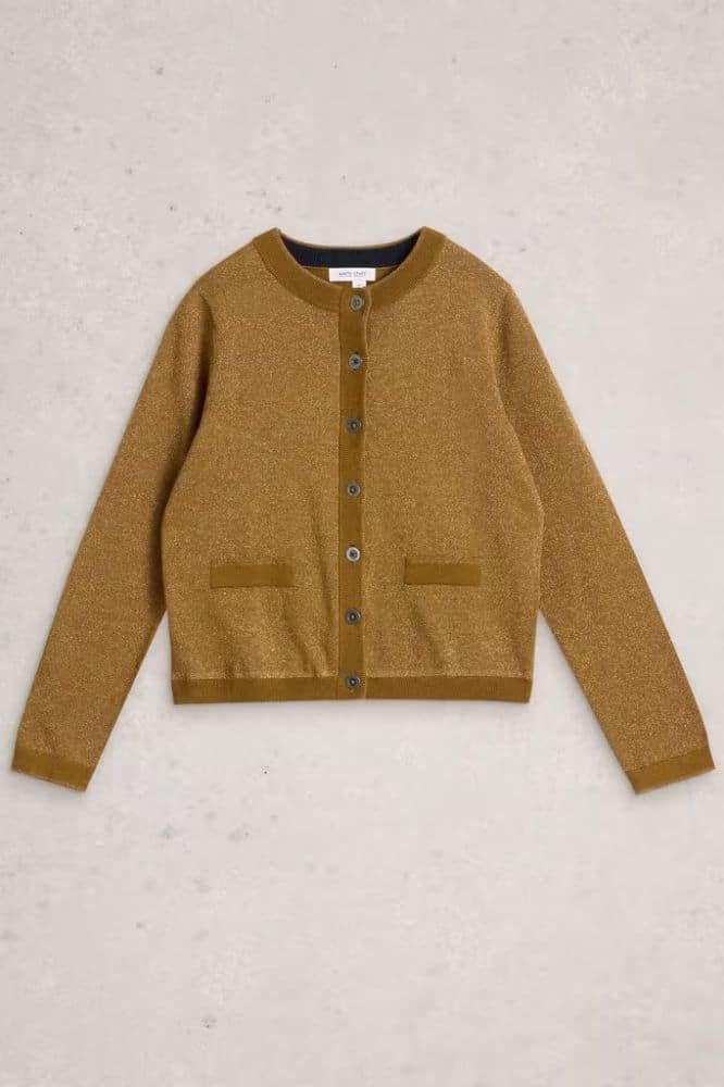 White Stuff Charlotte Sparkle Cardi - La Vie en Rose Damesmode