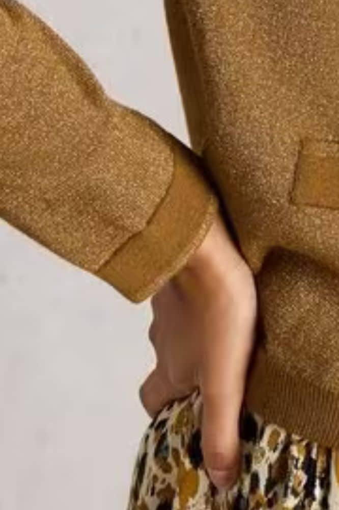 White Stuff Charlotte Sparkle Cardi - La Vie en Rose Damesmode