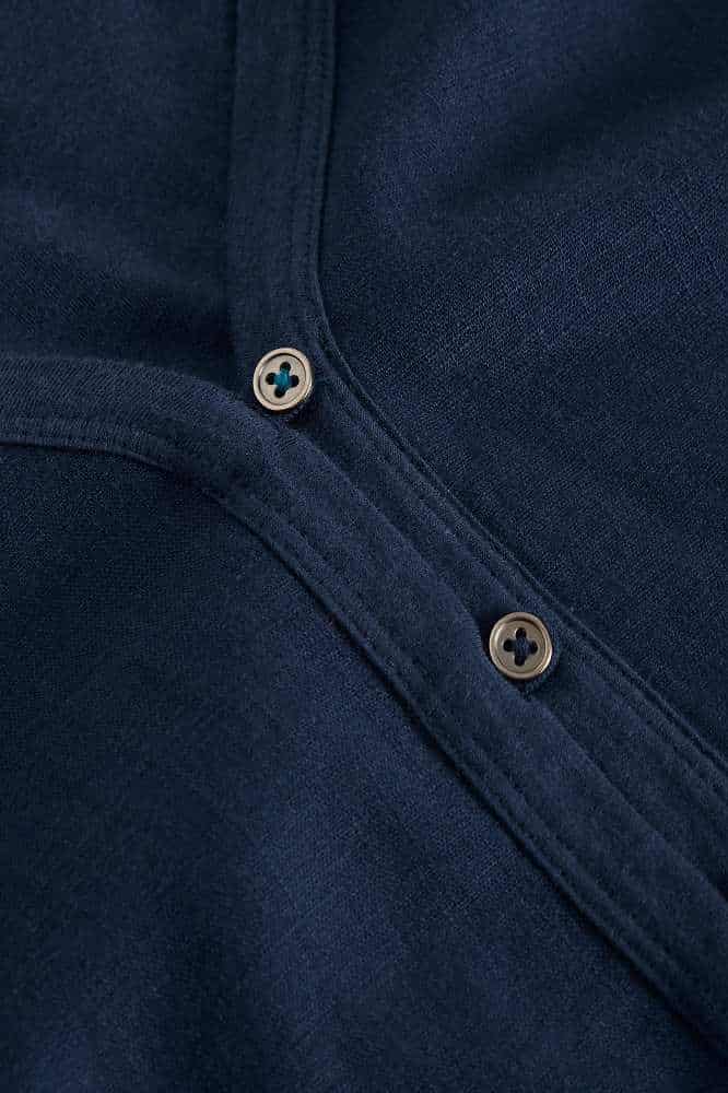 White Stuff Delilah Button Top Dark Navy - La Vie en Rose Damesmode