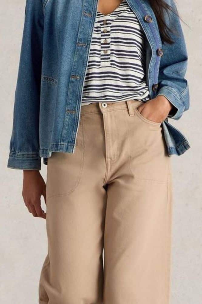 White Stuff Eden Denim Jacket - La Vie en Rose Damesmode