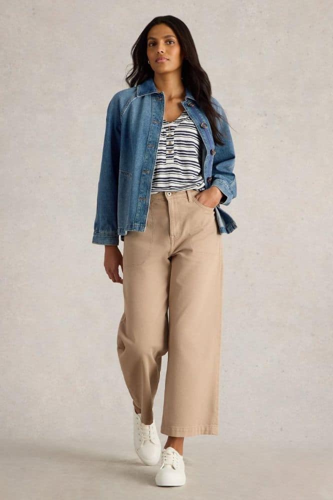 White Stuff Eden Denim Jacket - La Vie en Rose Damesmode