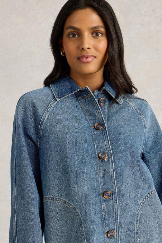 White Stuff Eden Denim Jacket - La Vie en Rose Damesmode