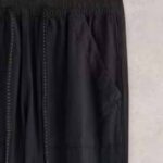 White Stuff Elle Linen Blend Trouser Black - La Vie en Rose Damesmode