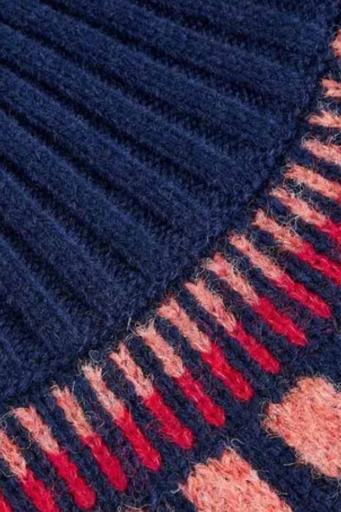 White Stuff Fiona Fair Isle Jumper Navy Multi - La Vie en Rose Damesmode