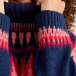 White Stuff Fiona Fair Isle Jumper Navy Multi - La Vie en Rose Damesmode