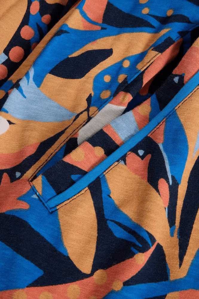 White Stuff Heidi Dress Navy Print - La Vie en Rose Damesmode