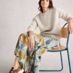 White Stuff Hope Bias Cut Maxi Skirt Blue Multi - La Vie en Rose Damesmode