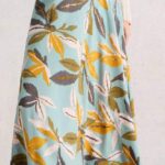 White Stuff Hope Bias Cut Maxi Skirt Blue Multi - La Vie en Rose Damesmode