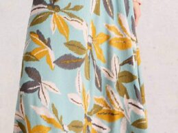 White Stuff Hope Bias Cut Maxi Skirt Blue Multi - La Vie en Rose Damesmode