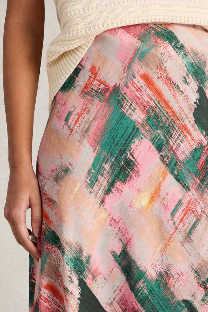 White Stuff Hope Bias Cut Maxi Skirt - La Vie en Rose Damesmode