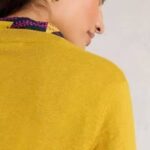 White Stuff Katie Jumper Merino Mid Chartreuse - La Vie en Rose Damesmode