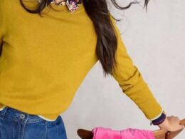 White Stuff Katie Jumper Merino Mid Chartreuse - La Vie en Rose Damesmode