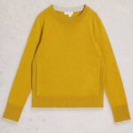 White Stuff Katie Jumper Merino Mid Chartreuse - La Vie en Rose Damesmode