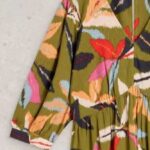 White Stuff Lucy Midi Dress Green Multi - La Vie en Rose Damesmode