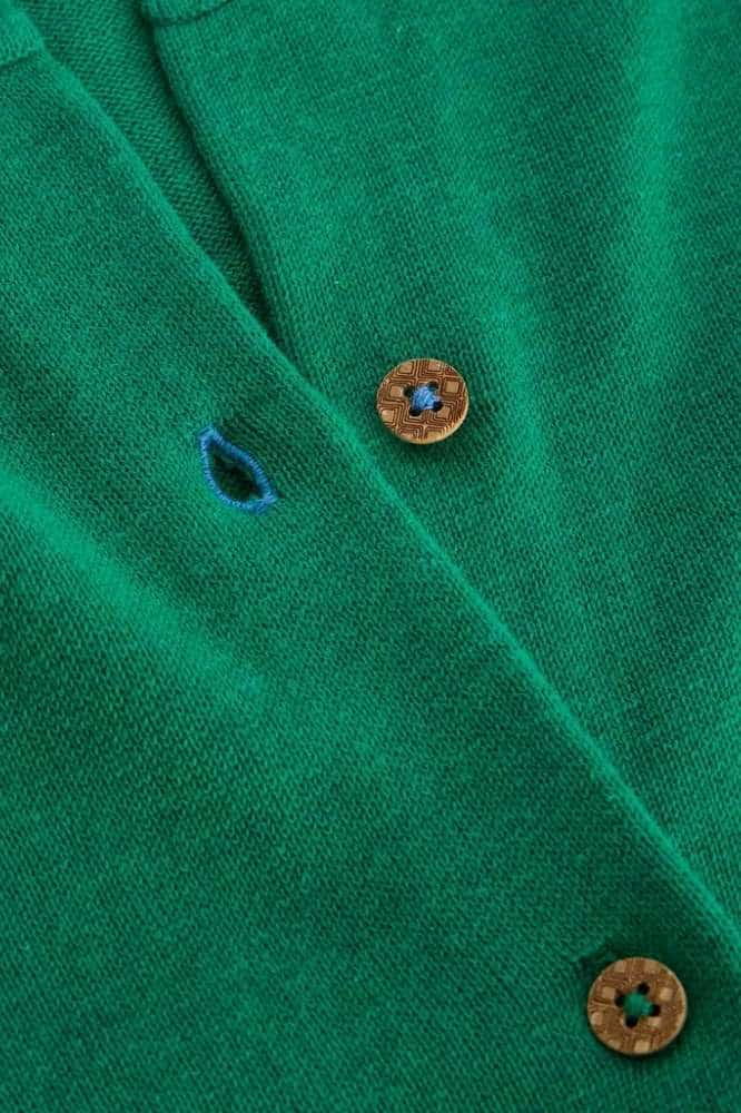 White Stuff Lulu Cardi Bright Green - La Vie en Rose Damesmode