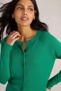 White Stuff Lulu Cardi Bright Green - La Vie en Rose Damesmode