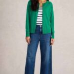 White Stuff Lulu Cardi Bright Green - La Vie en Rose Damesmode