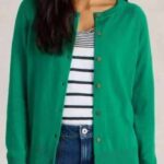 White Stuff Lulu Cardi Bright Green - La Vie en Rose Damesmode
