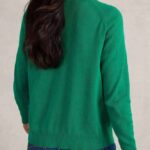 White Stuff Lulu Cardi Bright Green - La Vie en Rose Damesmode