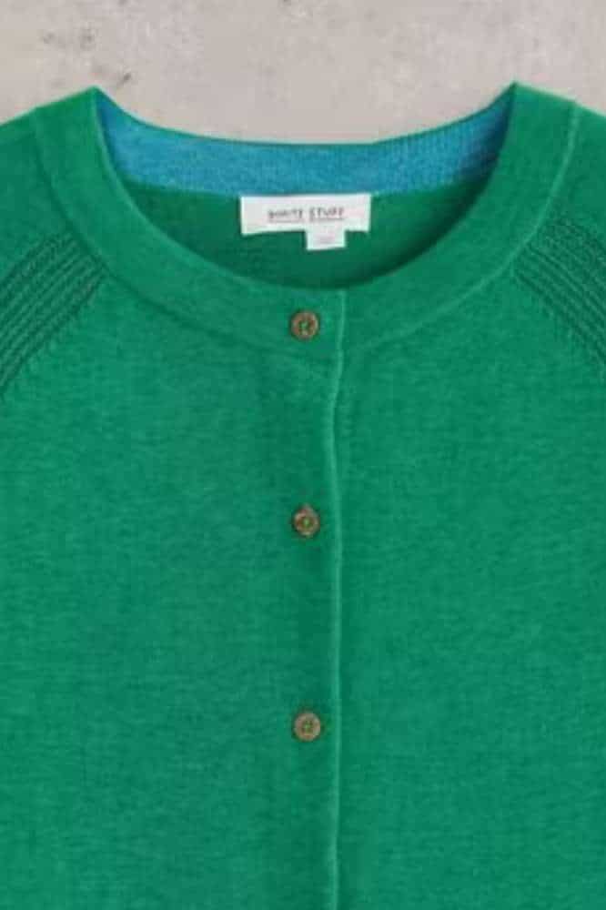 White Stuff Lulu Cardi Bright Green - La Vie en Rose Damesmode