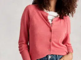 White Stuff Lulu Cardi Mid Pink- La Vie en Rose Damesmode