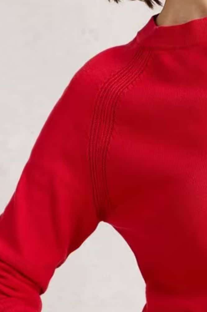 White Stuff Lulu Cardi Mid Red - La Vie en Rose Damesmode