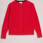 White Stuff Lulu Cardi Mid Red - La Vie en Rose Damesmode