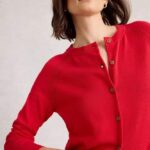 White Stuff Lulu Cardi Mid Red - La Vie en Rose Damesmode