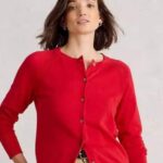 White Stuff Lulu Cardi Mid Red - La Vie en Rose Damesmode
