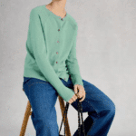 White Stuff Lulu Cardi Mid Teal - La Vie en Rose Damesmode