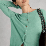 White Stuff Lulu Cardi Mid Teal - La Vie en Rose Damesmode