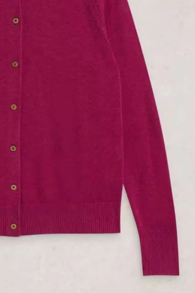 White Stuff Lulu Cardigan Dark Plum - La Vie en Rose Damesmode
