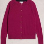 White Stuff Lulu Cardigan Dark Plum - La Vie en Rose Damesmode
