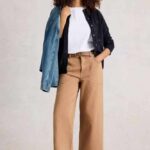 White Stuff Lulu Embroidered Cardi Navy Multi - La Vie en Rose Damesmode