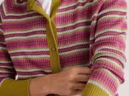 White Stuff Lulu Pattern Cardi Pink Multi - La Vie en Rose Damesmode