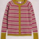 White Stuff Lulu Pattern Cardi Pink Multi - La Vie en Rose Damesmode