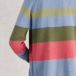 White Stuff Lulu Stripe Cardi Green Multi - La Vie en Rose Damesmode