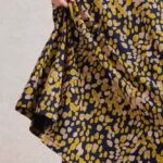 White Stuff Madeline Jersey Dress Chartreuse Multi - La Vie en Rose Damesmode