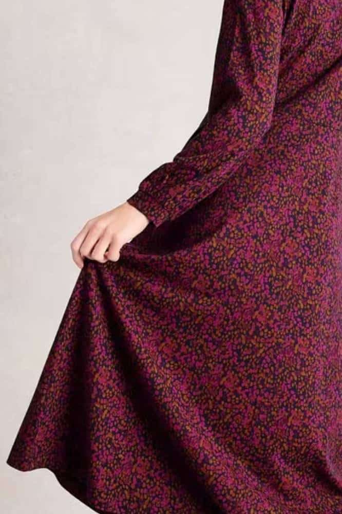 White Stuff Megan Jersey dress Pink Multi - La Vie en Rose Damesmode